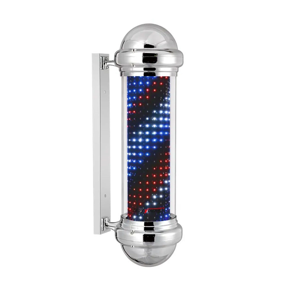 Karma Barber Pole #8 Chrome LED 1101H Barber Poles Karma