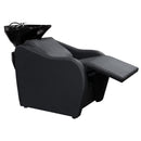 Karma Shampoo Unit Mosman with Shiatsu Massage Black with Black Deep Basin 0318012201 Shampoo Units Karma