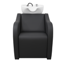 Karma Shampoo Unit Mosman with Shiatsu Massage Black with White Deep Basin 0318012204 Shampoo Units Karma