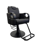 Karma Tumut Reclining Salon/ Barber/ Beauty Chair 02230101 - Black Salon Chairs Karma