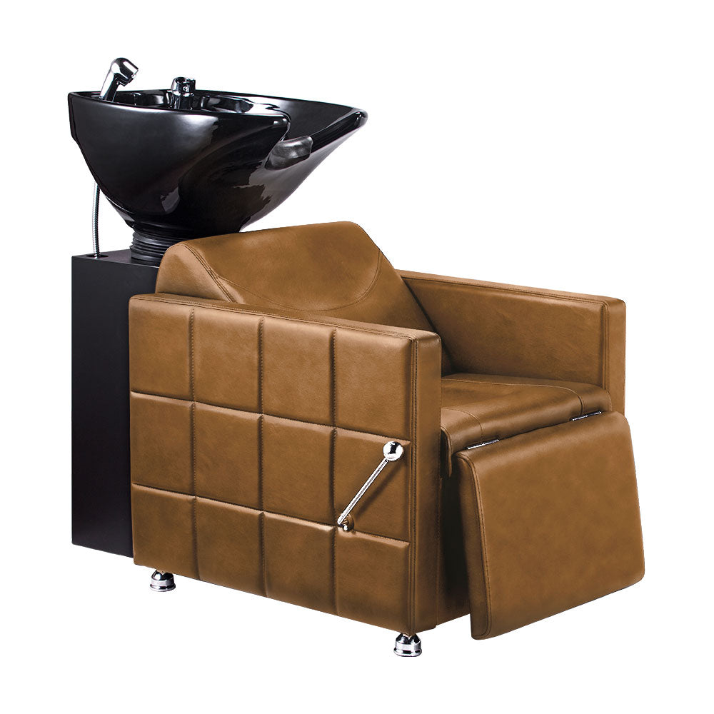 Karma Complete Shampoo Unit Wangaratta Tan With Black Deep Basin 0304052201 Shampoo Units Karma