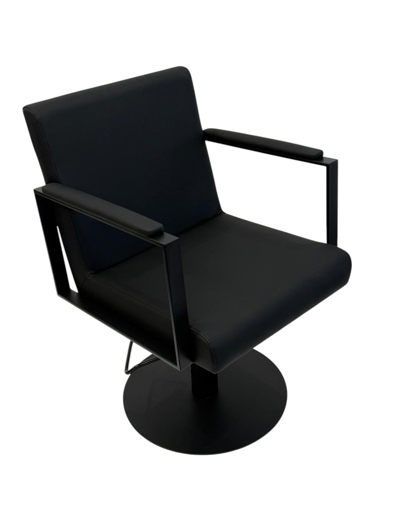 Karma Albury Salon Chair Black with Black 02200101 Salon Chairs Karma