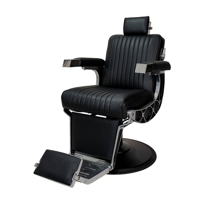 Karma Chandler Barber Chair Black & Chrome 04120101