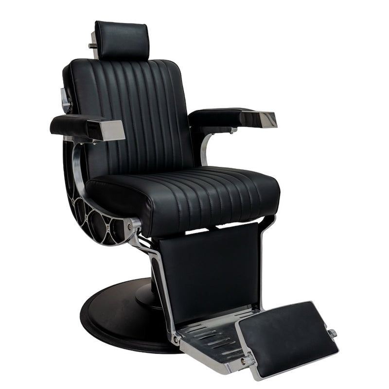 Karma Chandler Barber Chair Black & Chrome 04120101