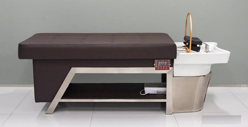 Karma Hair Spa Australia Complete Shampoo Unit Black With White Deep Basin 03140104 Shampoo Units Karma