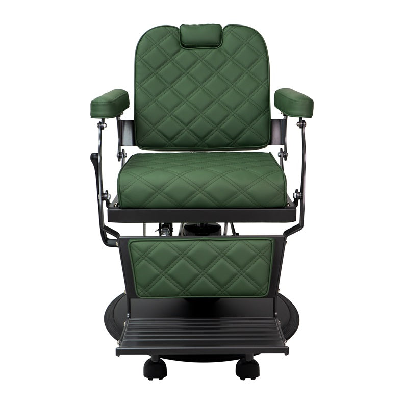 Karma Paddington Barber Chair Green & Black 04101701 Barber Chair Karma