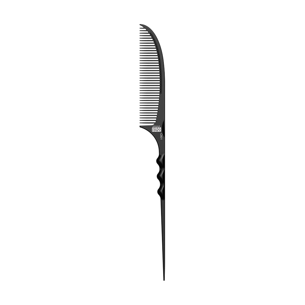 Kasho Carbon Antistatic Tail Comb C801 Comb Kasho