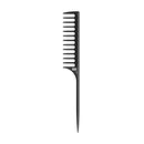 Kasho Carbon Antistatic Wide Tooth Tail Comb C811 Retail Kasho