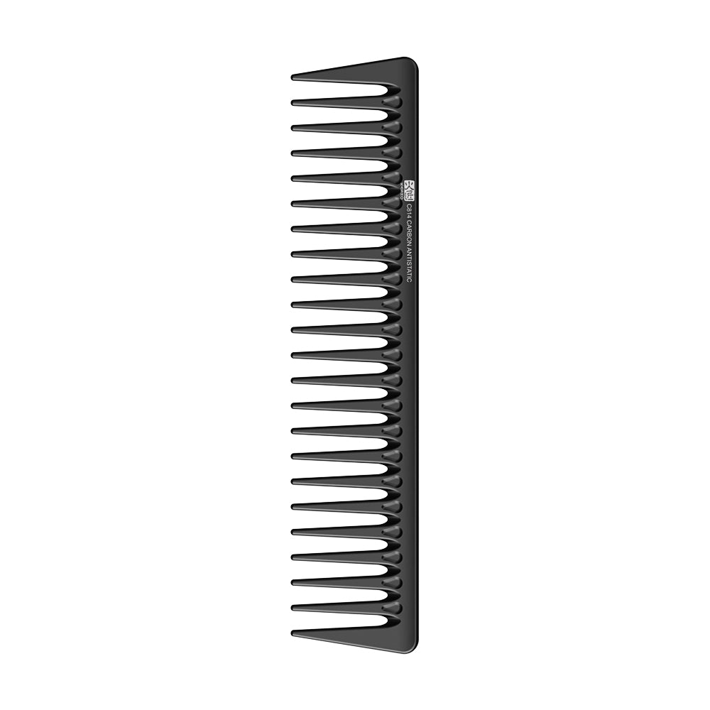 Kasho Carbon Antistatic Wide Tooth Styling Comb C814 Comb Kasho