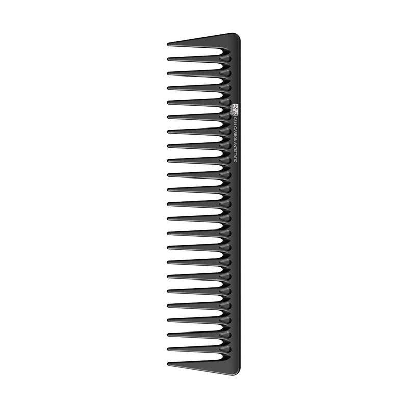 Kasho Carbon Antistatic Wide Tooth Styling Comb C814 Retail Kasho