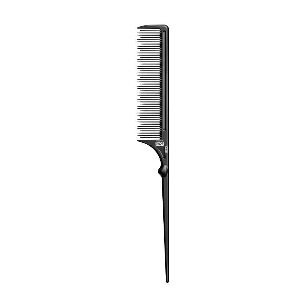 Kasho Carbon Fine Tooth Comb C816 Comb Kasho