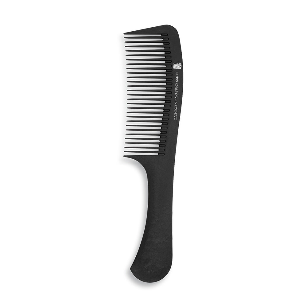 Kasho Carbon Antistatic Basin Handle Comb C800 Comb Kasho
