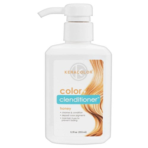 Keracolor Colour + Clenditioner Honey 355ml - Colouring Shampoo