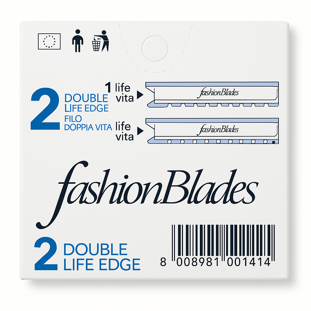 Kiepe Professional Slim Fashion Replacement Blades 10pk Razor Blades Kiepe