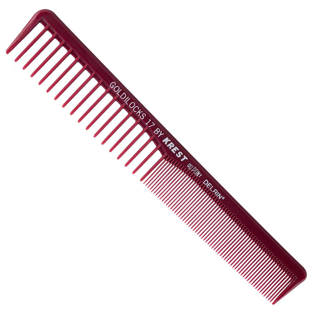 Krest Goldilocks No. 17 Cutting Comb - 18cm Comb Goldilocks