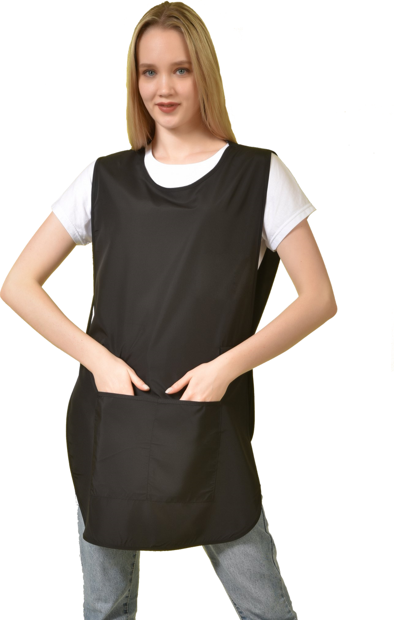 Deyaz Premium Salon Apron with Pockets Black