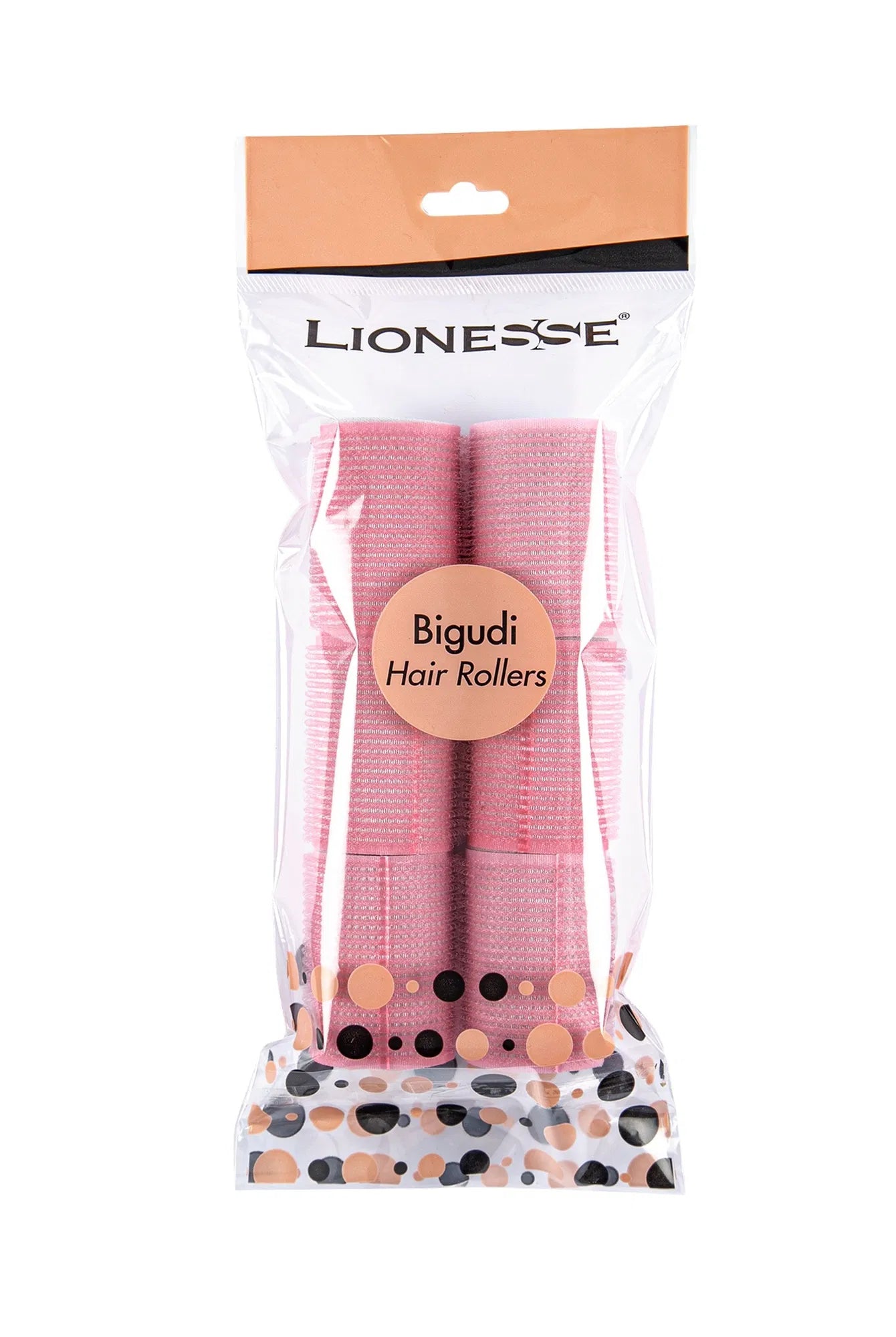 Lionesse Premium Self Gripping Velco Hair Rollers 40mm 6pk Rollers Lionesse