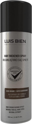 Luis Bien Hair Thickening Spray Dark Brown 100ml Hair Loss Concealers / Hair Fibers Luis Bien