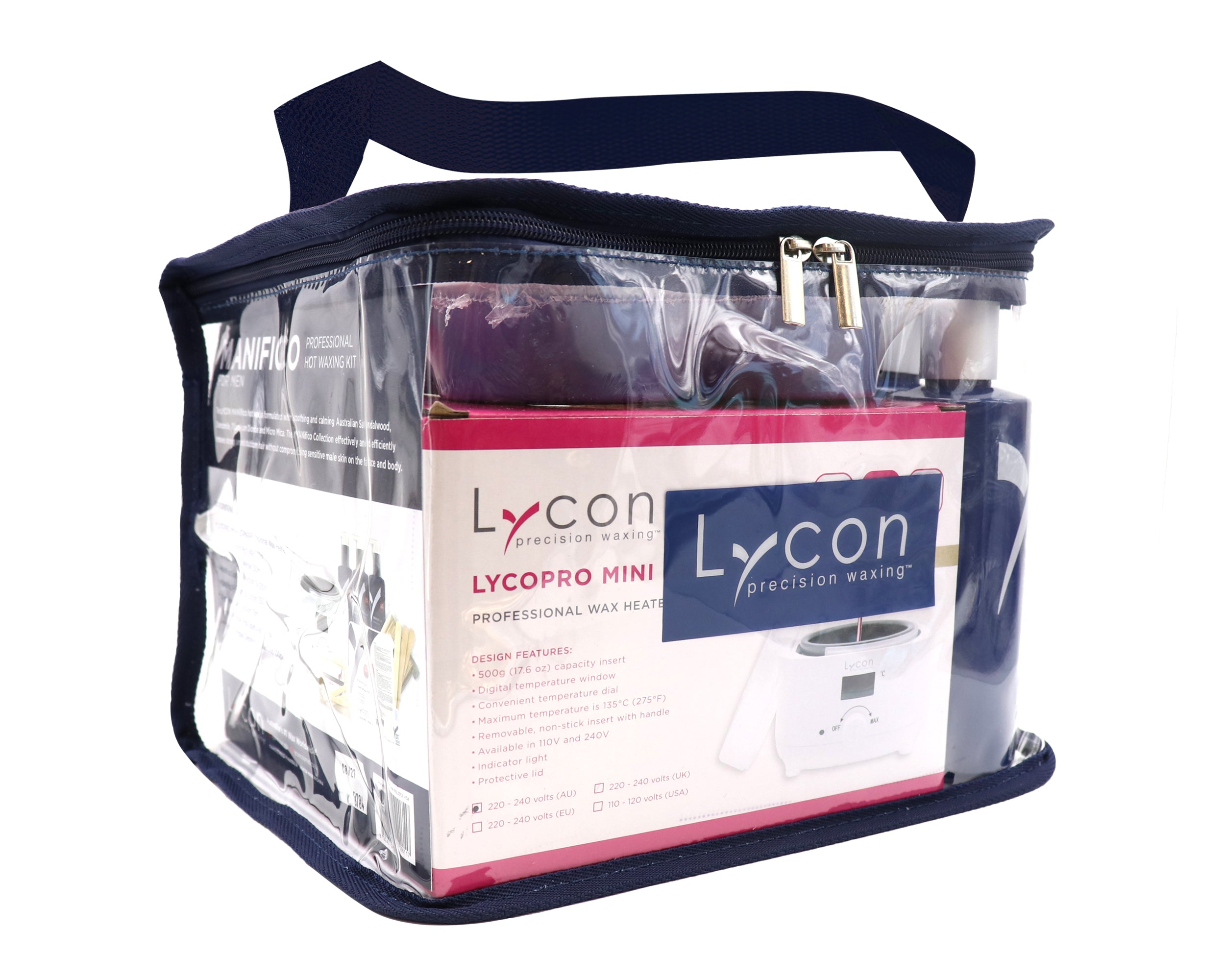 Lycon Manifico Professional Hot Waxing Kit Waxing Lycon