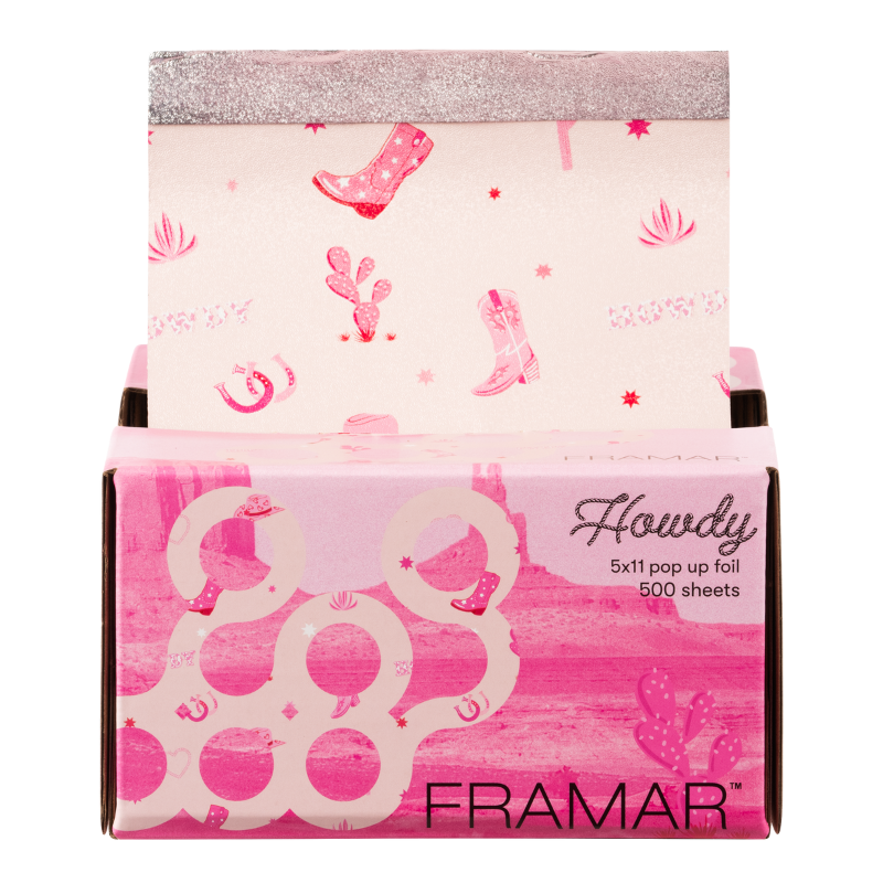 Framar 5x11 Pop-Ups Howdy 500 Sheets Foil Framar
