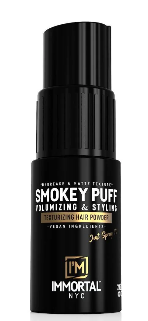 Immortal NYC Smokey Puff Volumising & Styling Powder Black 20gr Hair Styling Powder Immortal