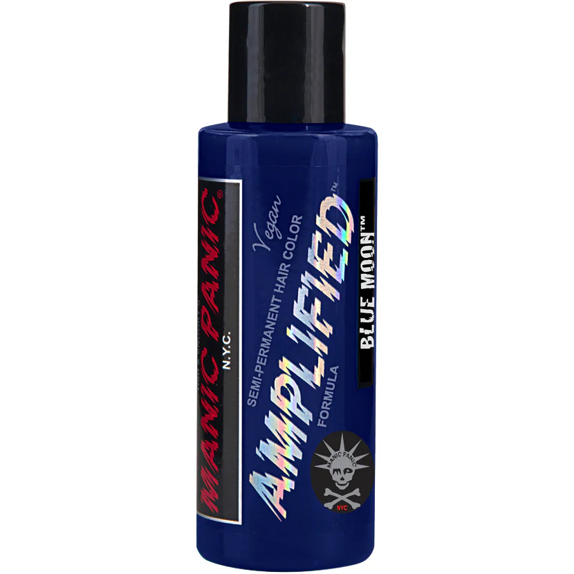 Manic Panic Rockabilly Blue Amplified Bottle 118ml Hair Colours - Semi Permanent Manic Panic