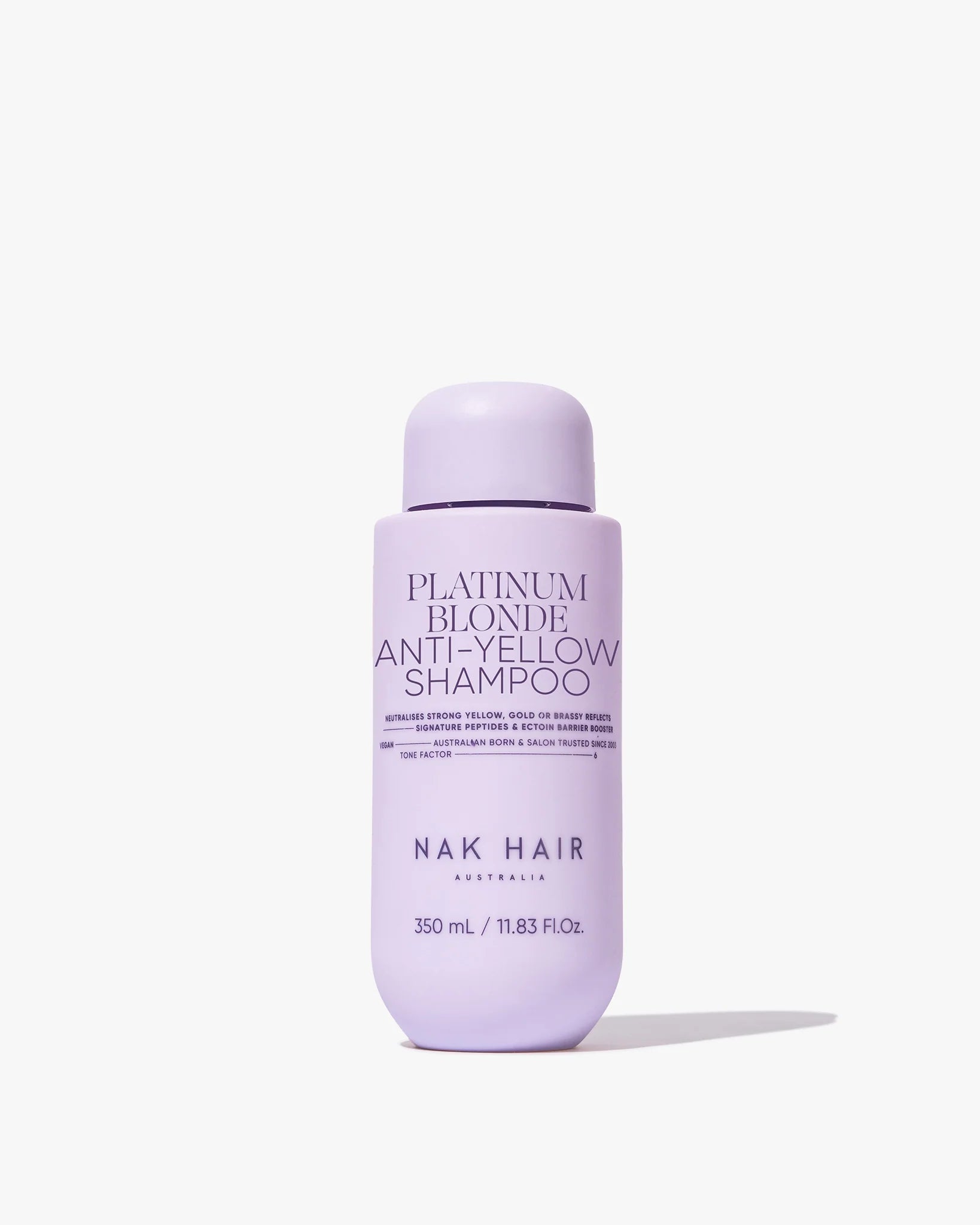NAK Platinum Blonde Anti Yellow Shampoo 375ml Shampoo/Conditioner NAK