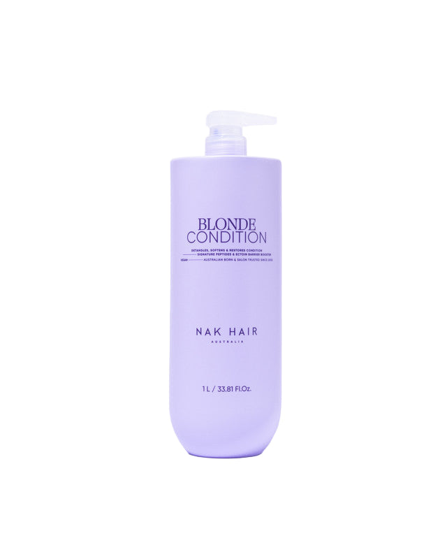 NAK Signature Blonde Conditioner 1 Litre Shampoo/Conditioner NAK