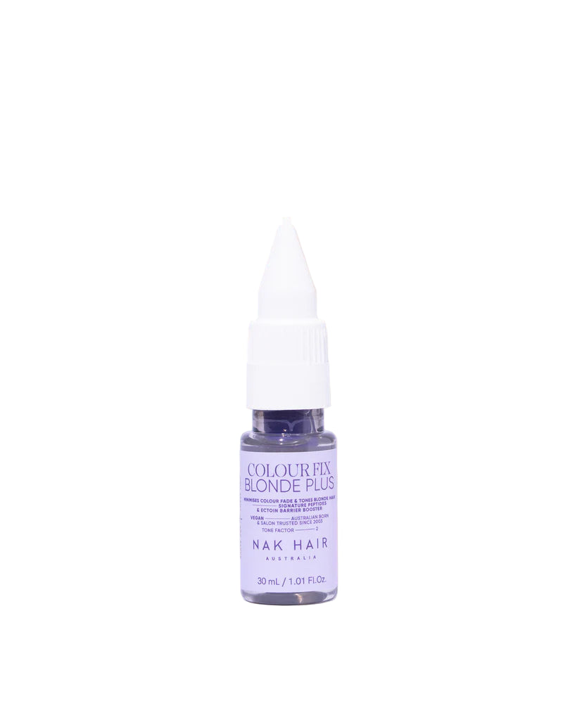 NAK Signature Colour Fix Blonde Plus 30ml Hair Treatment NAK