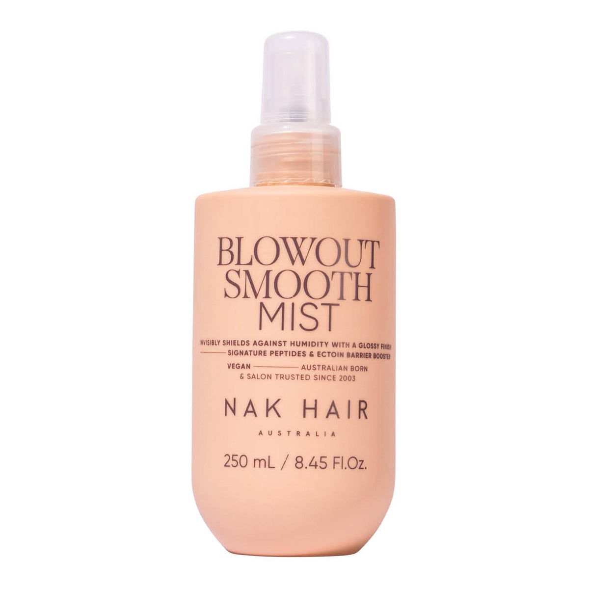 NAK Hair Signature Blowout Smooth Mist – Smooths Frizz & Protects During Blow-Drying 250ml