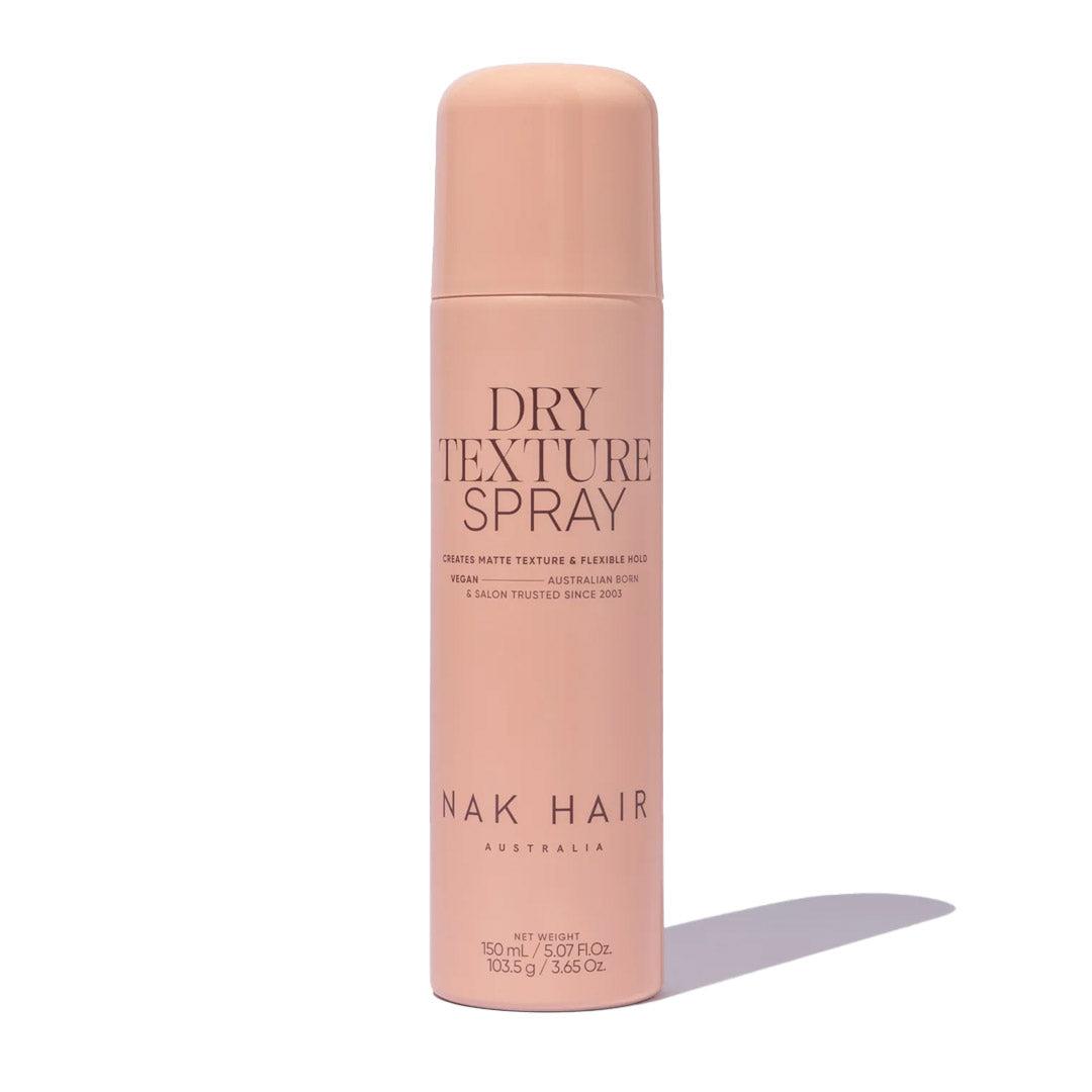 NAK Hair Signature Dry Texture Spray – Adds Volume, Texture & Flexible Hold 150g Hair Styling Product NAK
