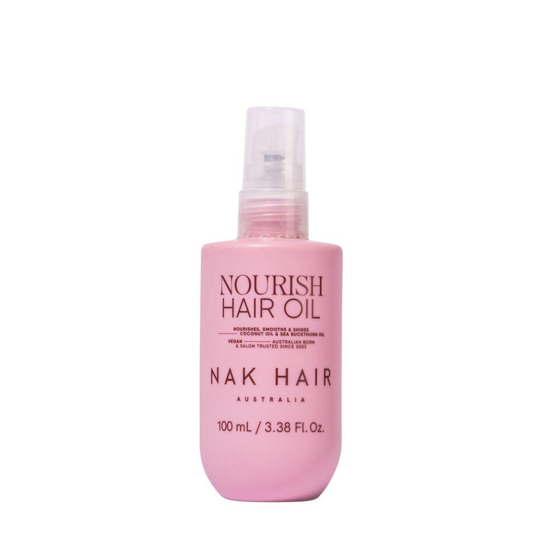 NAK Hair Signature Nourish Hair Oil – Smooths, Softens & Adds Shine 100ml