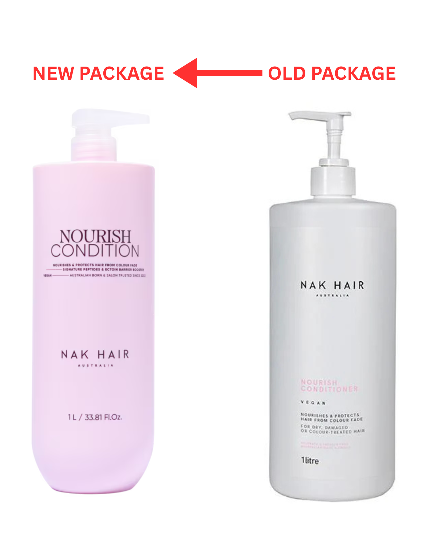 NAK Signature Nourish Conditioner 1 Litre Shampoo/Conditioner NAK