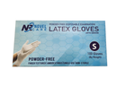 Novel Care Latex Gloves Powder Free Small 100pk Gloves Novel Care