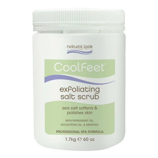 Natural Look Cool Feet Exfoliating Salt Scrub 1.7kg