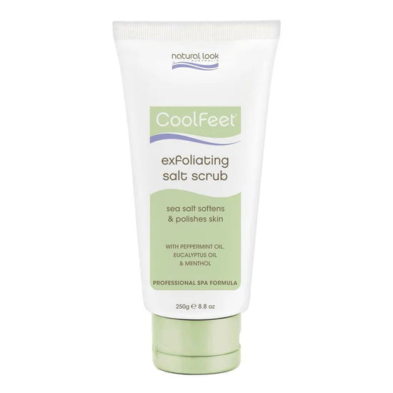Natural Look Cool Feet Exfoliating Salt Scrub 250g Feet Care Natural Look