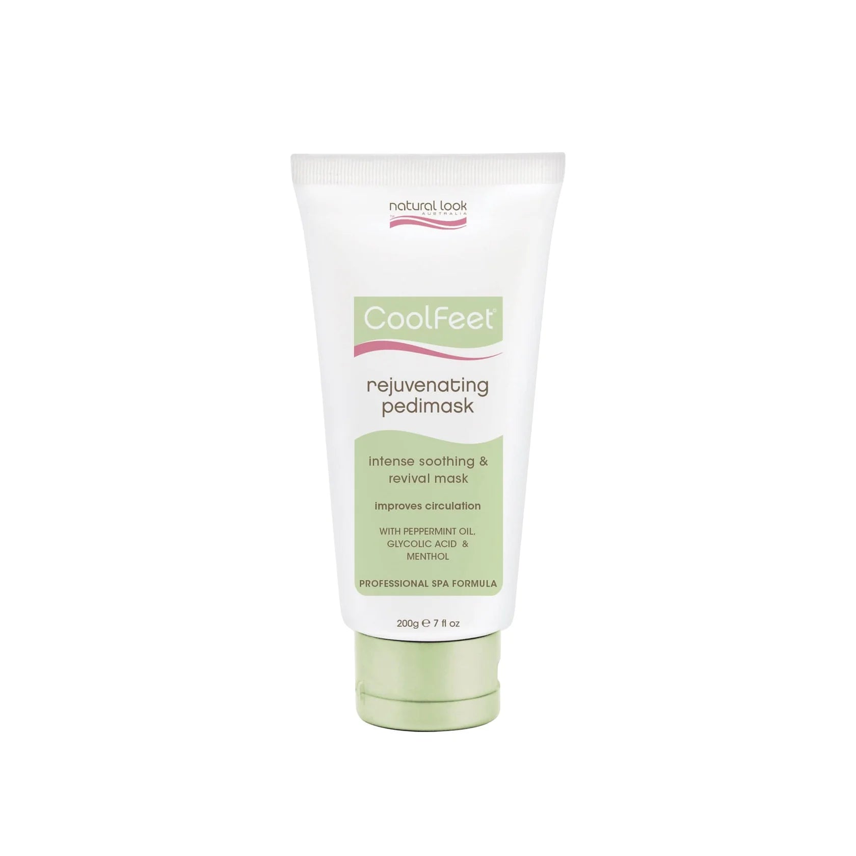 Natural Look Cool Feet Rejuvenating Pedimask 200g Feet Care Natural Look