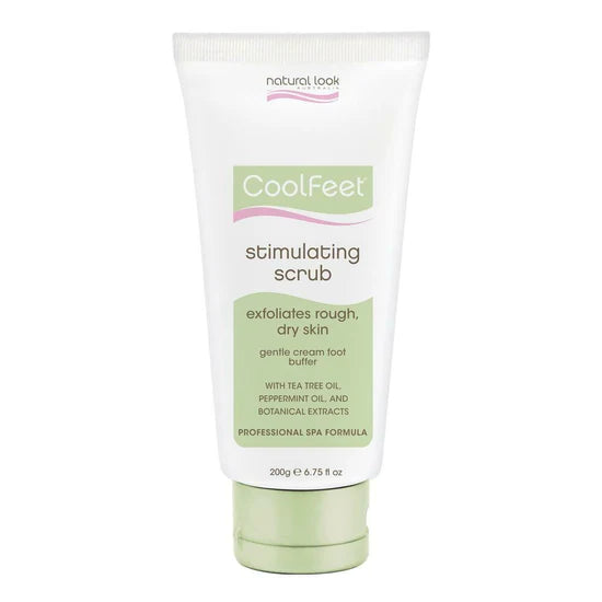 Natural Look Cool Feet Stimulating Scrub 200g Feet Care Natural Look