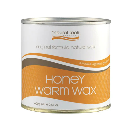 Natural Look Honey Warm Strip Wax Tin 600g