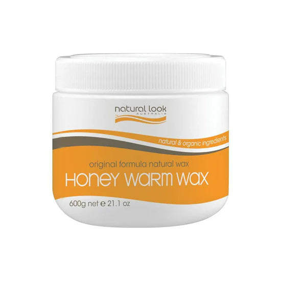 Natural Look Honey Warm Strip Wax Tub 600g