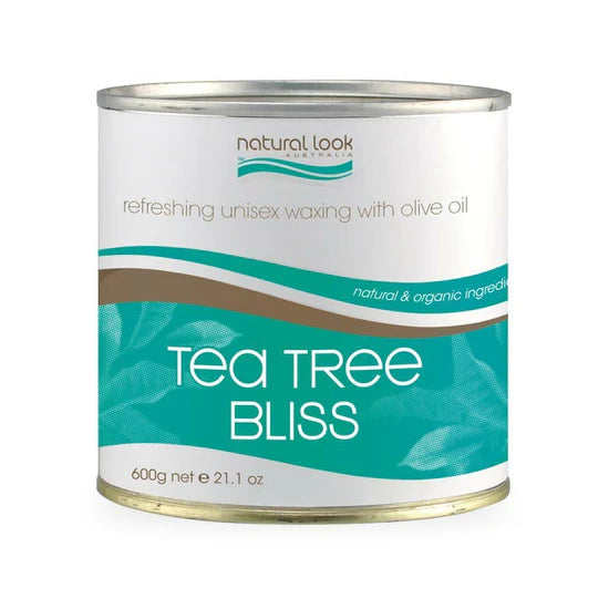 Natural Look Tea Tree Bliss Strip Wax Tin 600g