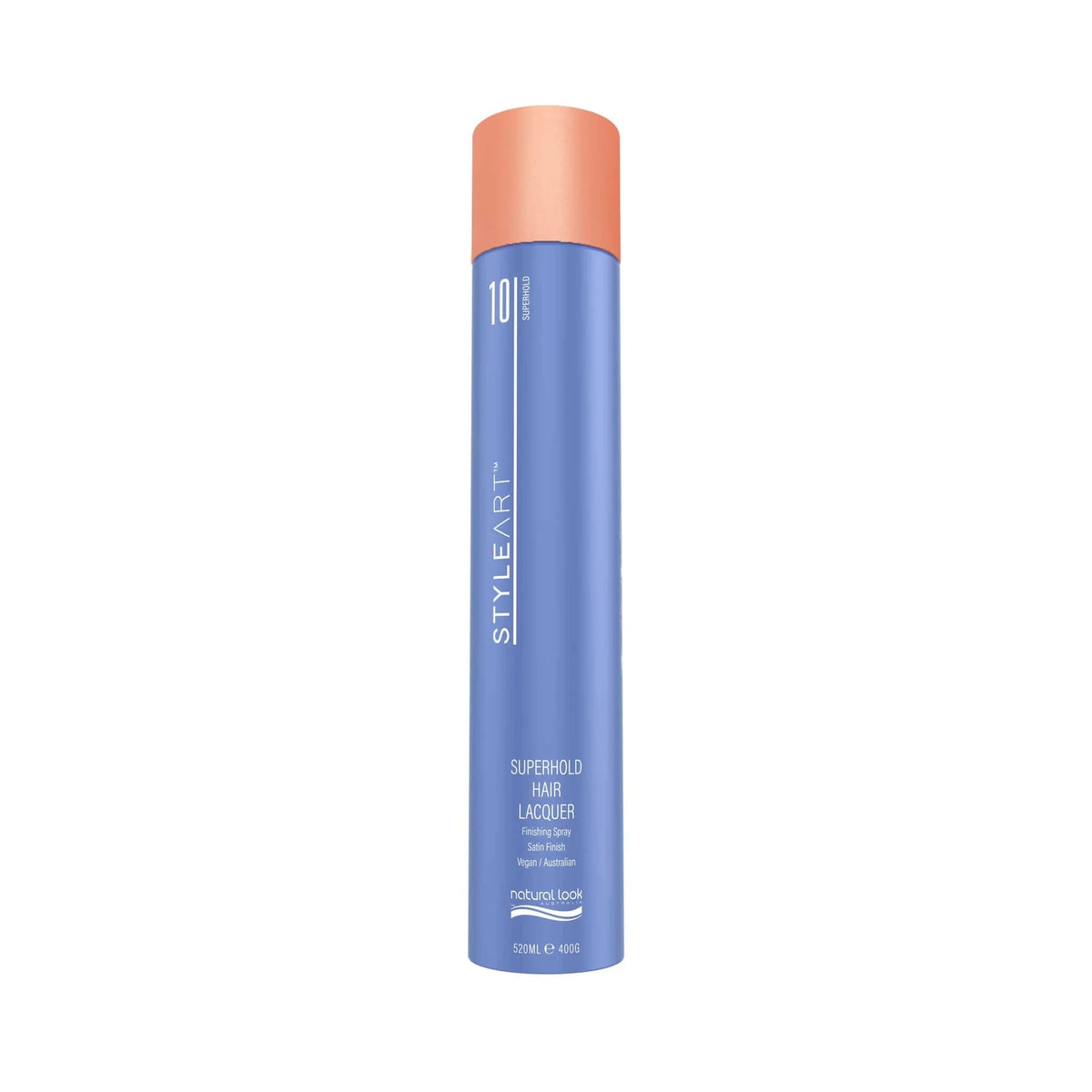 Natural Look StyleArt Superhold Hair Lacquer 400g Hair Spray Natural Look