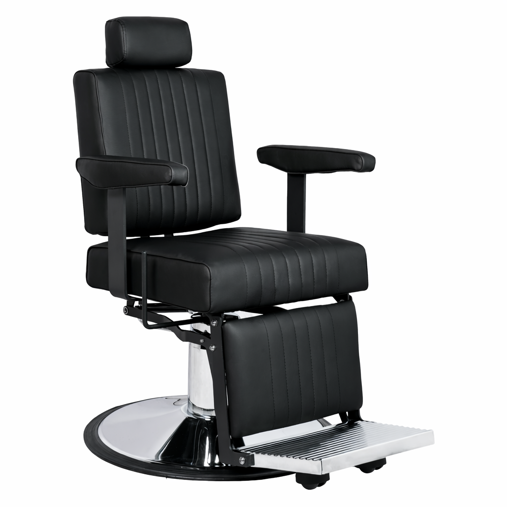 Karma Nerang Barber Chair Black & Chrome 04150102 Barber Chair Karma