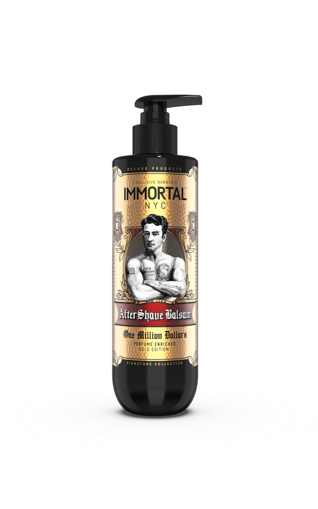 Immortal NYC Aftershave Balsam One Million Dollars 500ml Cream Colognes Immortal