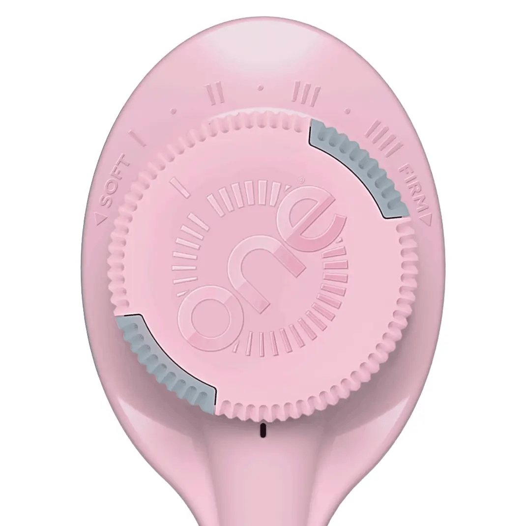 ONE PRO Hair Brush Grey Adjustable Bristle Strength Rose Gold/Grey Bristle Metallic Edition Hair Brush ONE