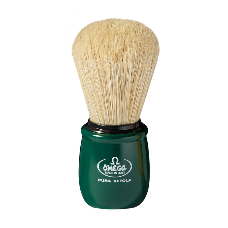 Omega Pure Bristle Shaving Brush 10051 Green