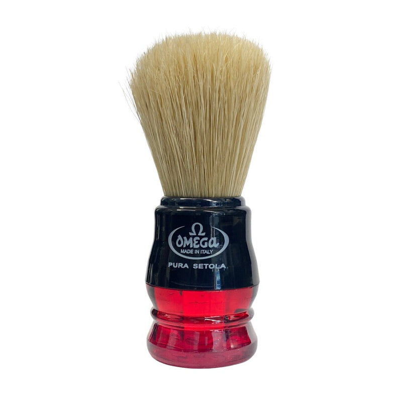 Omega Shaving Brush 10077 Red