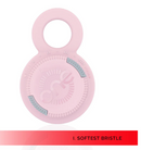 ONE GO Mini Hair Brush Adjustable Bristle Strength Blue