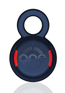 ONE GO Mini Hair Brush Adjustable Bristle Strength Blue