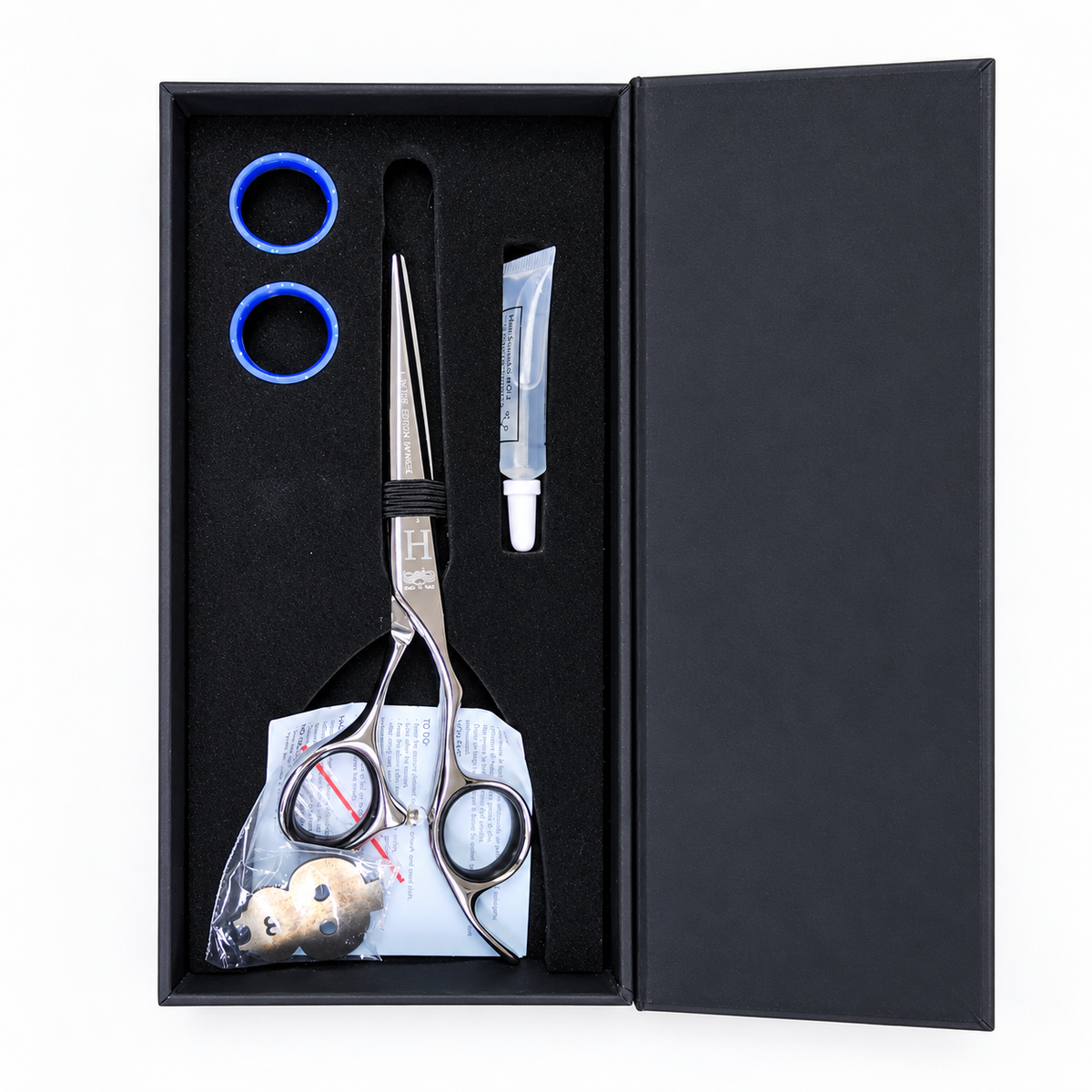 BOB Horizont Professional Edition 6 Inch Inox Japanese Steel Thinning Scissor VG10 Cobalt Steel 40 Teeth- Made In Italy Scissors Bob